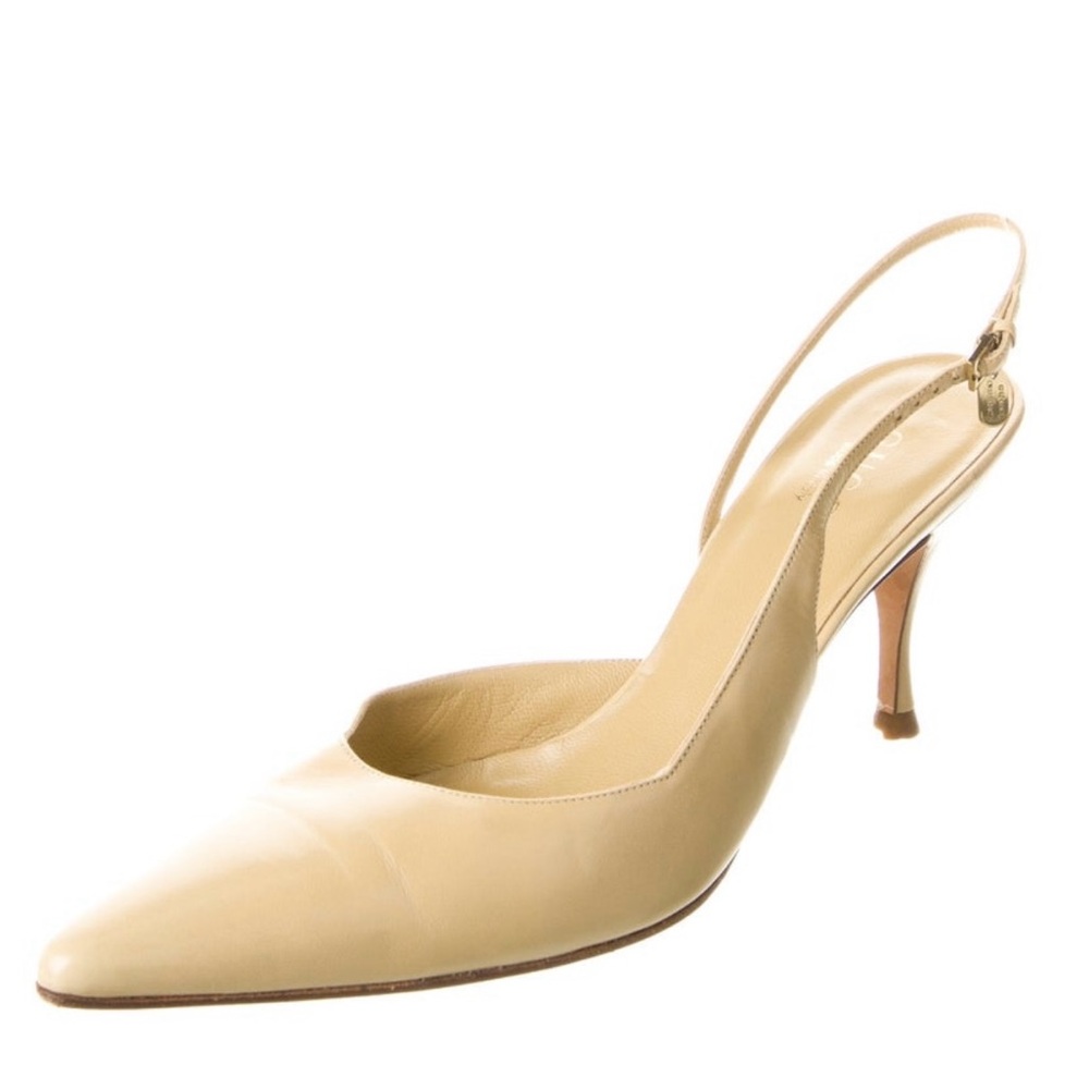 Gucci Leather Slingback